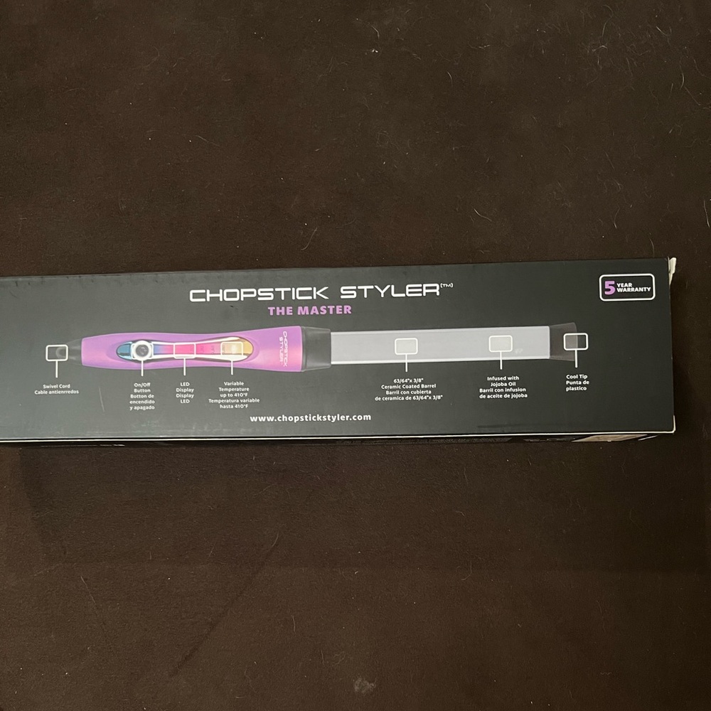 Chopstick Styler Hair Tool - Pink
